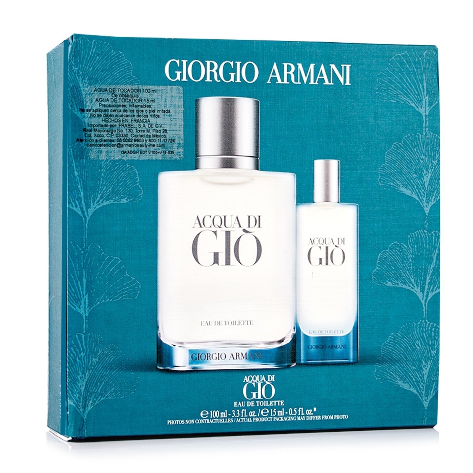 Acqua di Giò para Hombre / SET - 100 mL Eau de Toilette Spray