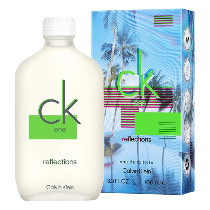 CK One Reflections para hombre y mujer / 100 ml Eau De Toilette Spray