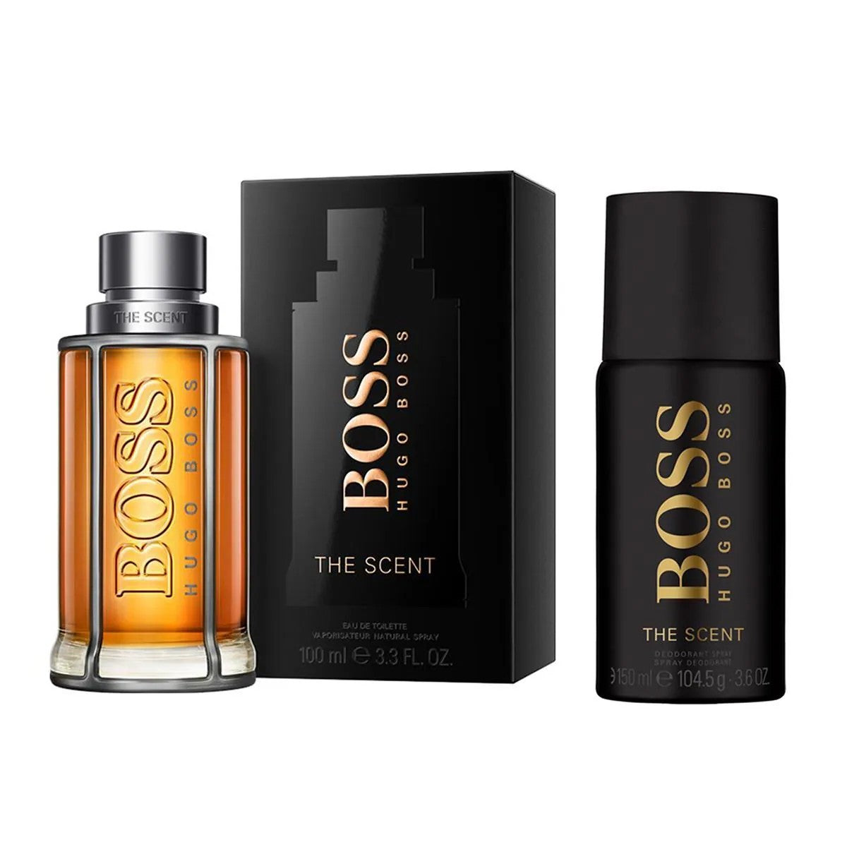 Boss The Scent para Hombre / SET - 100 mL Eau de Toilette Spray