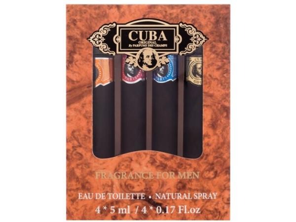 Cuba Classic para Hombre / SET - 4 X 5 mL Eau de Toilette Spray