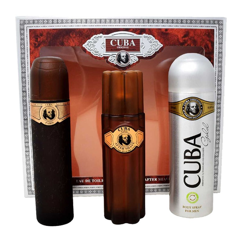 Cuba Gold para Hombre / SET - 100 mL Eau de Toilette Spray