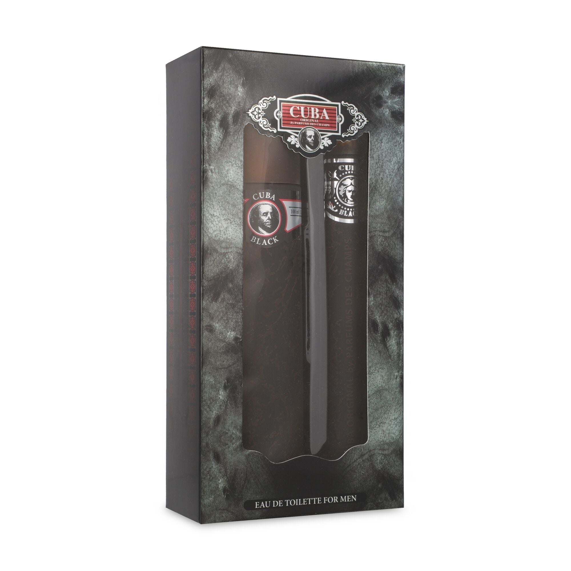 Cuba Black para Hombre / SET - 100 mL Eau de Toilette Spray
