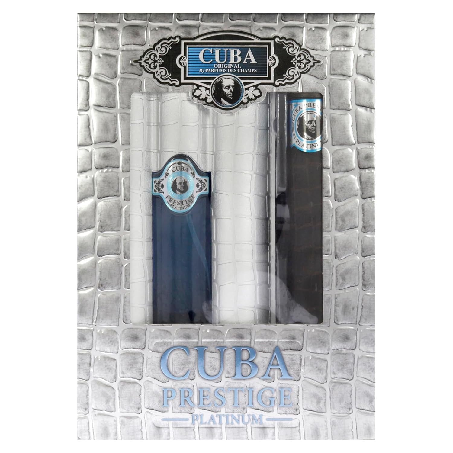 Cuba Prestige Platinum para Hombre / SET - 90 mL Eau de Toilette Spray