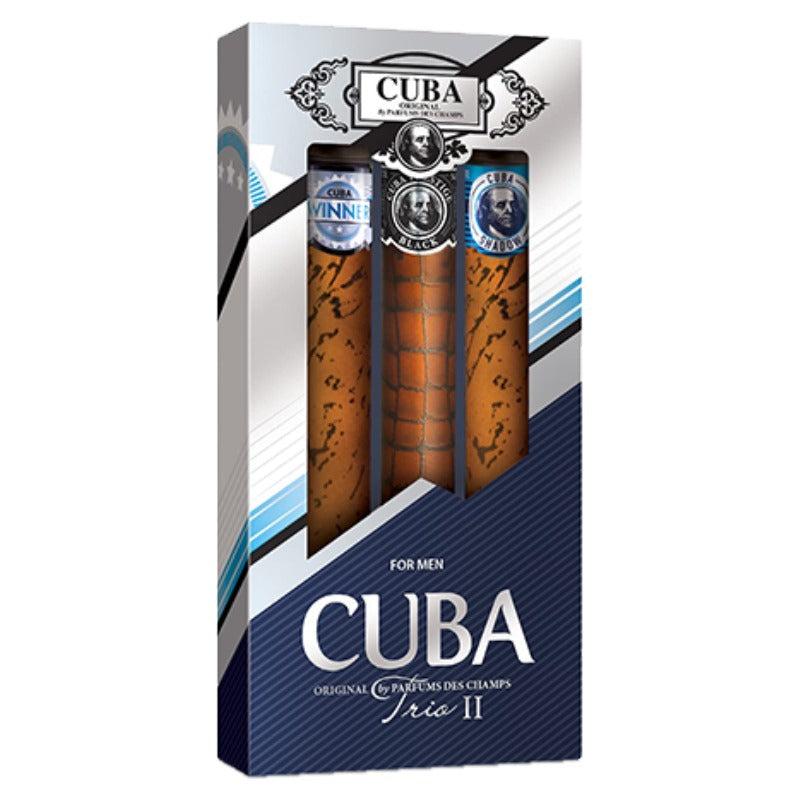 Cuba Trio II para Hombre / SET - 3 x 35 mL Eau de Toilette Spray