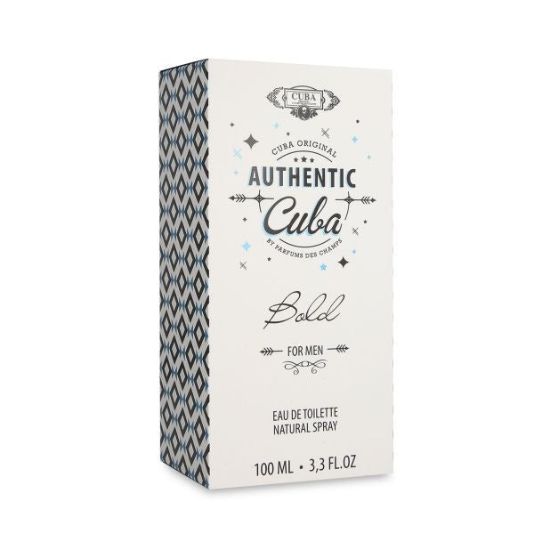 Cuba Authentic Bold para Hombre / 100 mL Eau de Toilette Spray