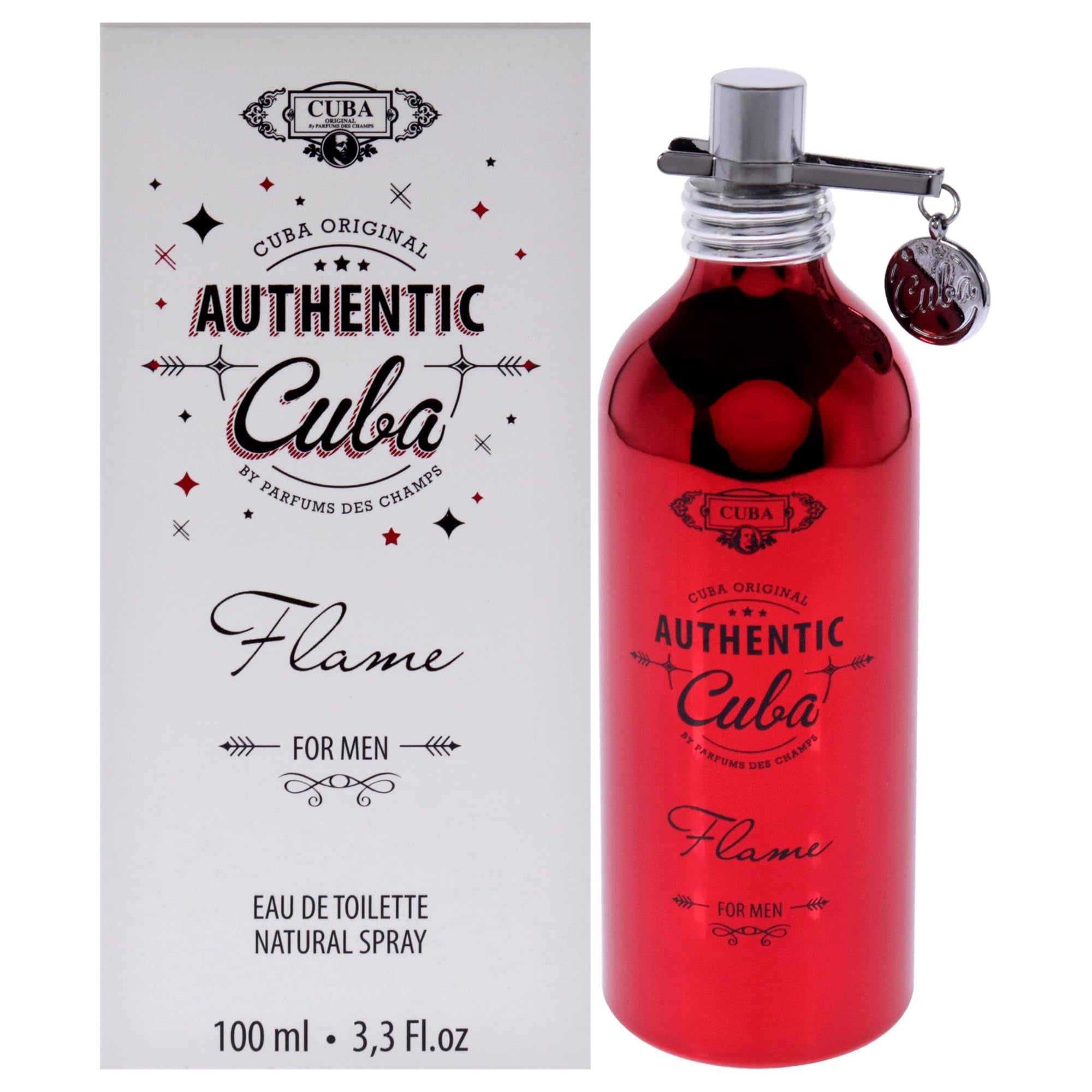Cuba Authentic Flame para Hombre / 100 mL Eau de Toilette Spray