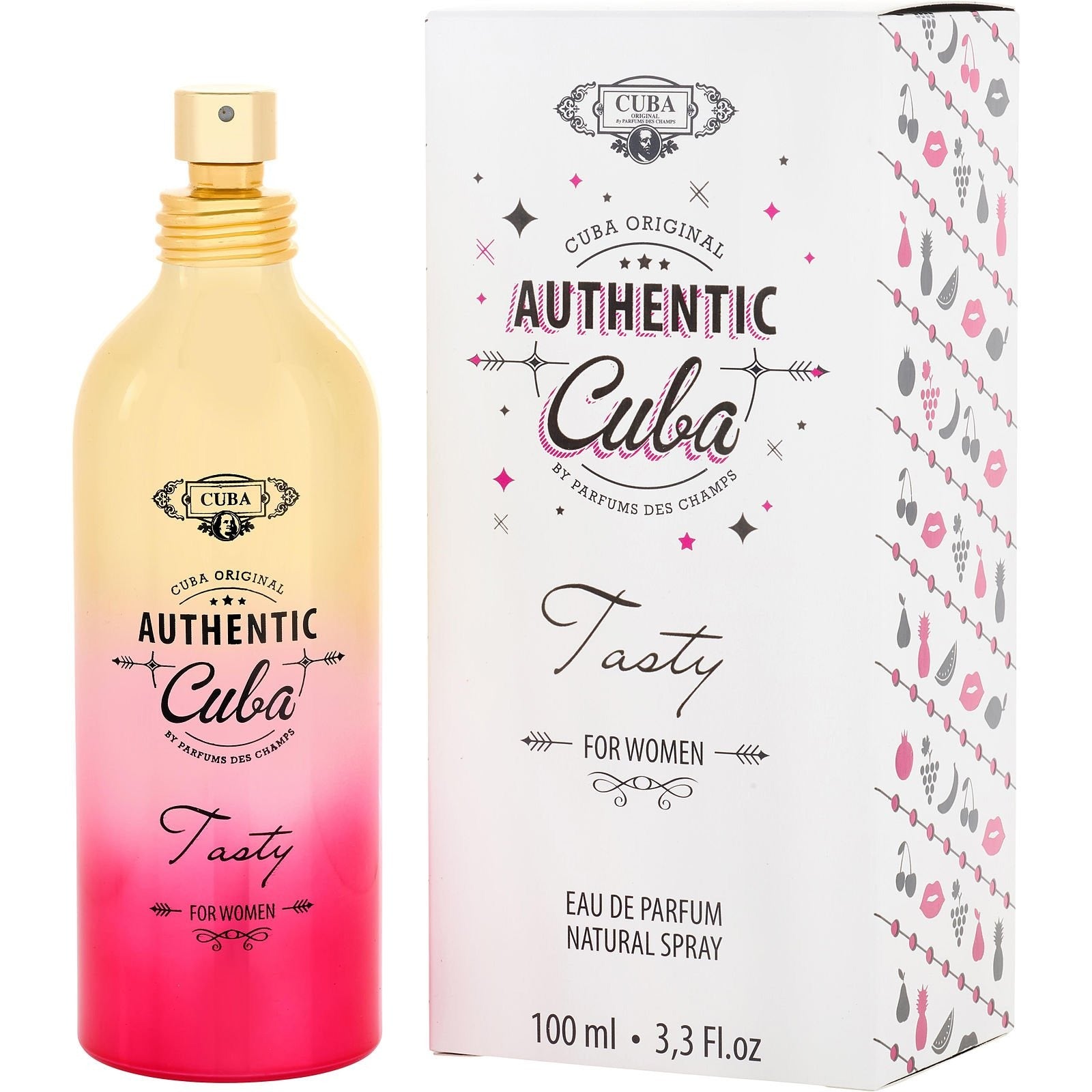 Cuba Authentic Tasty para Mujer / 100 mL Eau de Parfum Spray