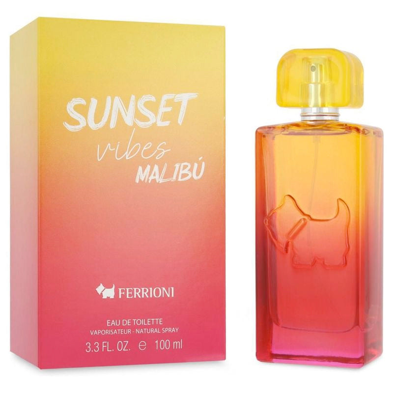 Sunset Vibes Malibú para hombre / 100 ml Eau De Toilette Spray