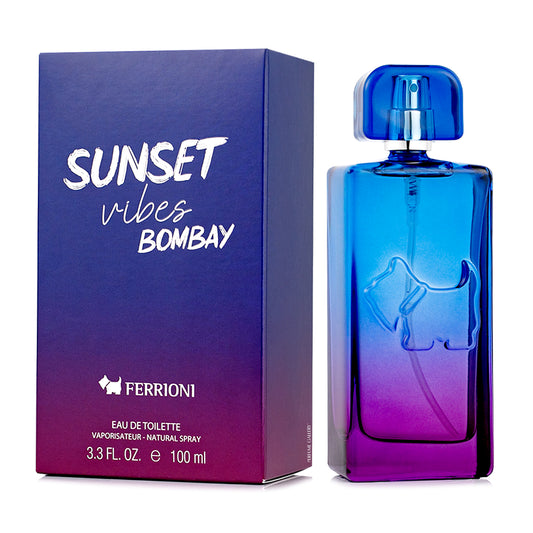 Sunset Vibes Bombay para hombre / 100 ml Eau De Toilette Spray