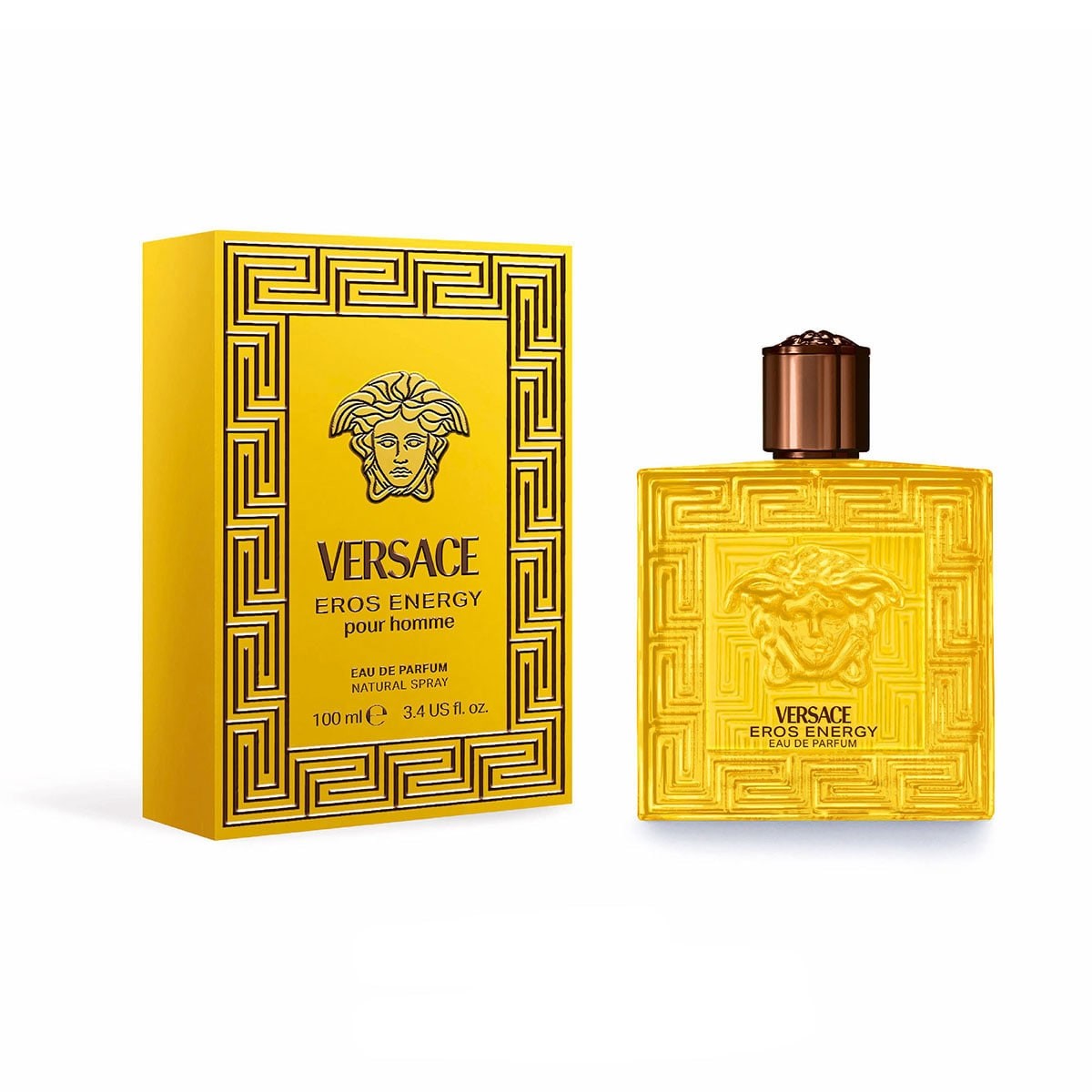 Eros Energy para Hombre / 100 mL Eau de Parfum Spray