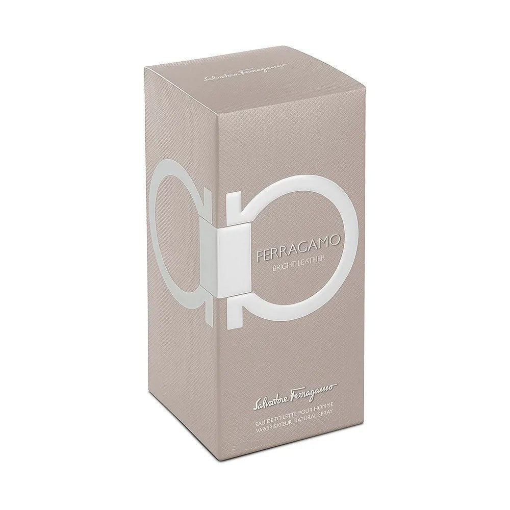 Ferragamo Bright Leather para Hombre / 100 mL Eau de Toilette Spray