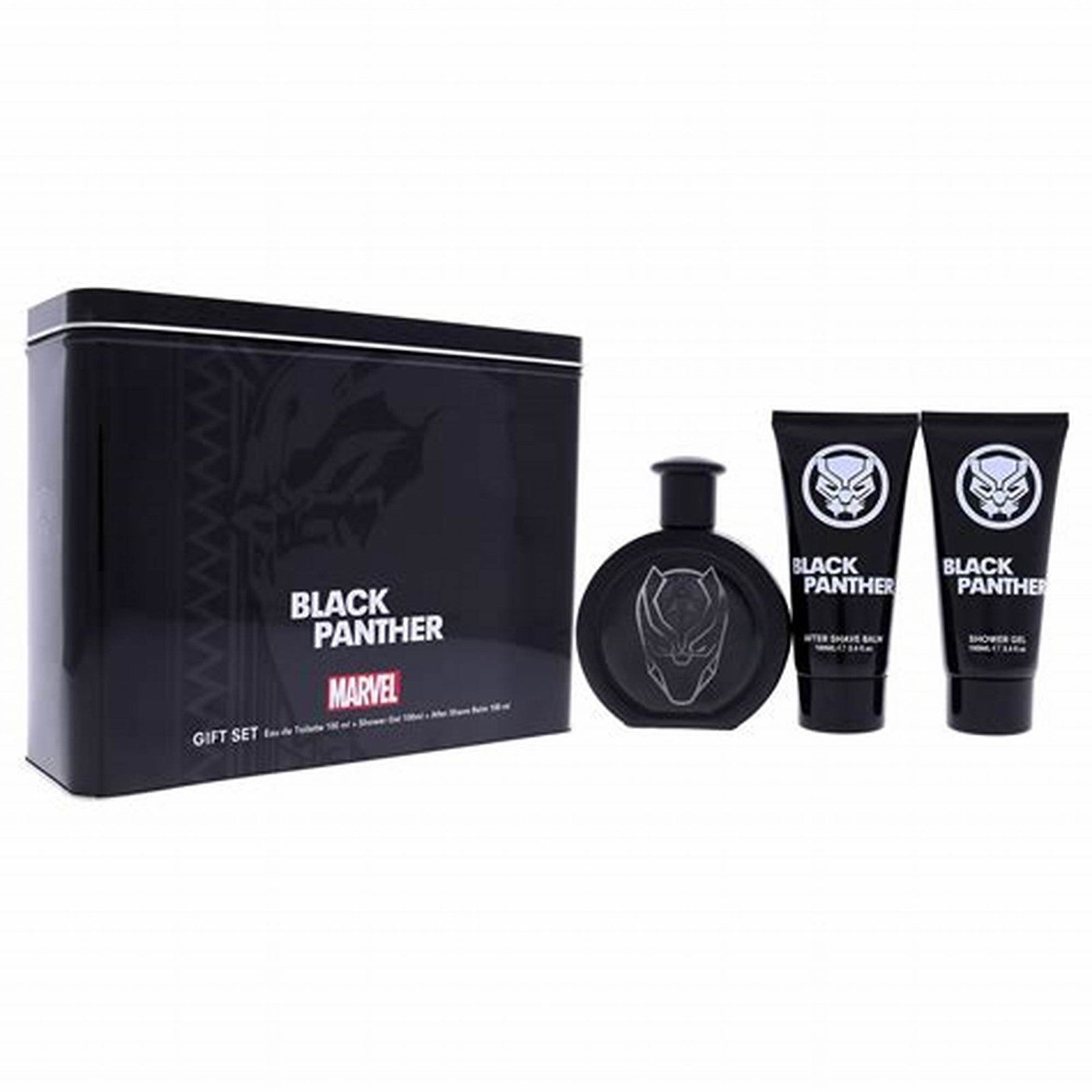 Black Panther para Hombre / SET - 100 mL Eau de Toilette Spray