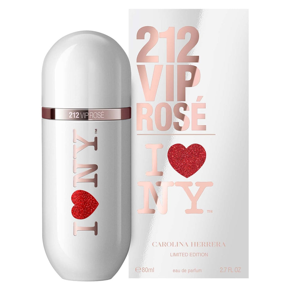 212 VIP Rosé I Love NY (Limited Edition) para mujer / 80 ml Eau De Parfum Spray