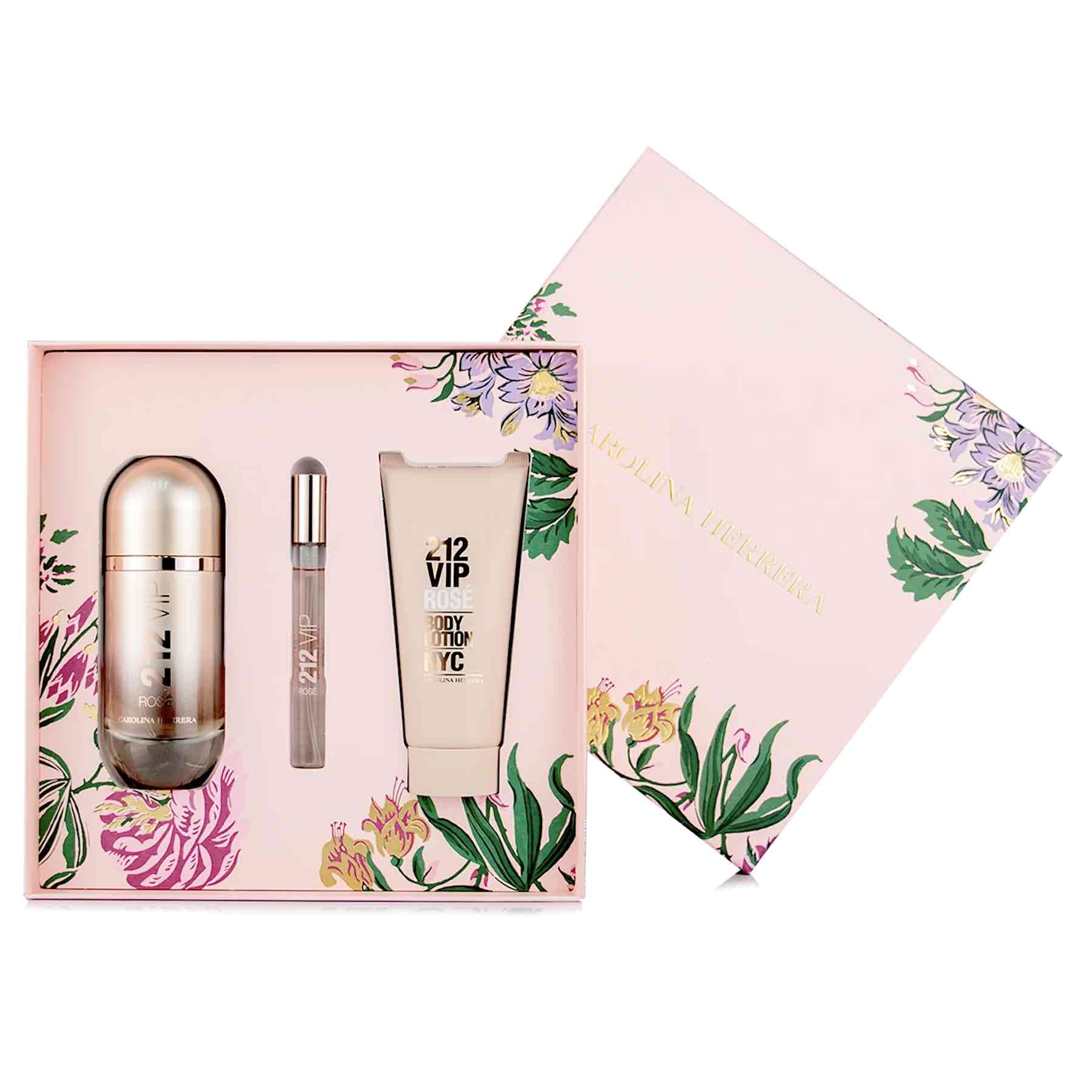 212 Vip Rosé para mujer / SET - 80 ml Eau De Parfum Spray