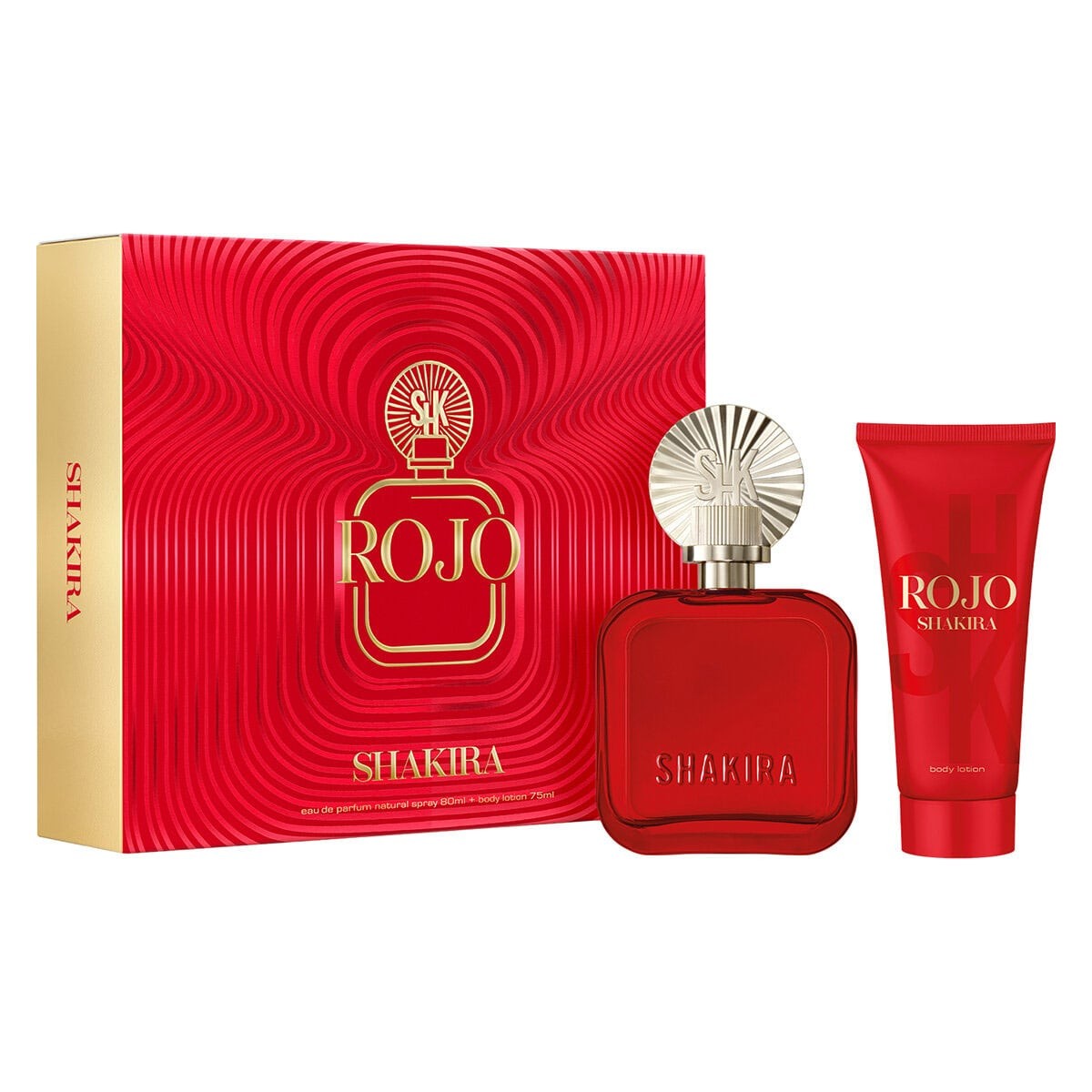 Rojo para Mujer / SET - 80 mL Eau de Parfum Spray