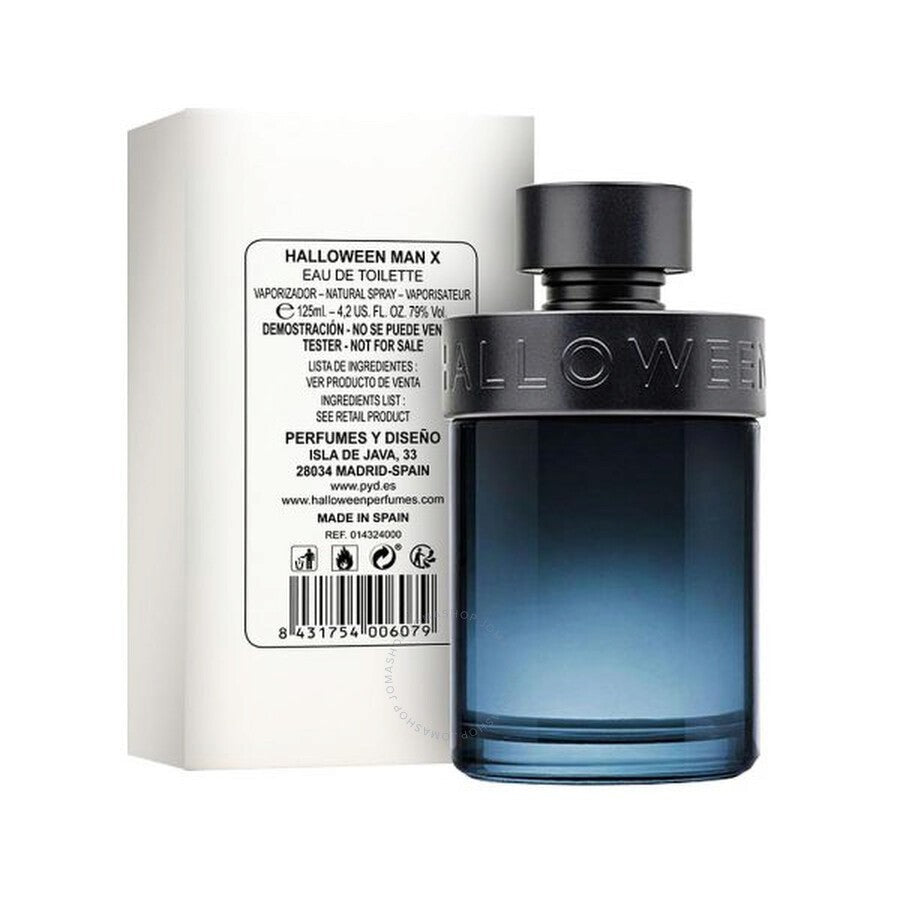 Halloween Man X para Hombre / TESTER - 100 mL Eau de Toilette Spray
