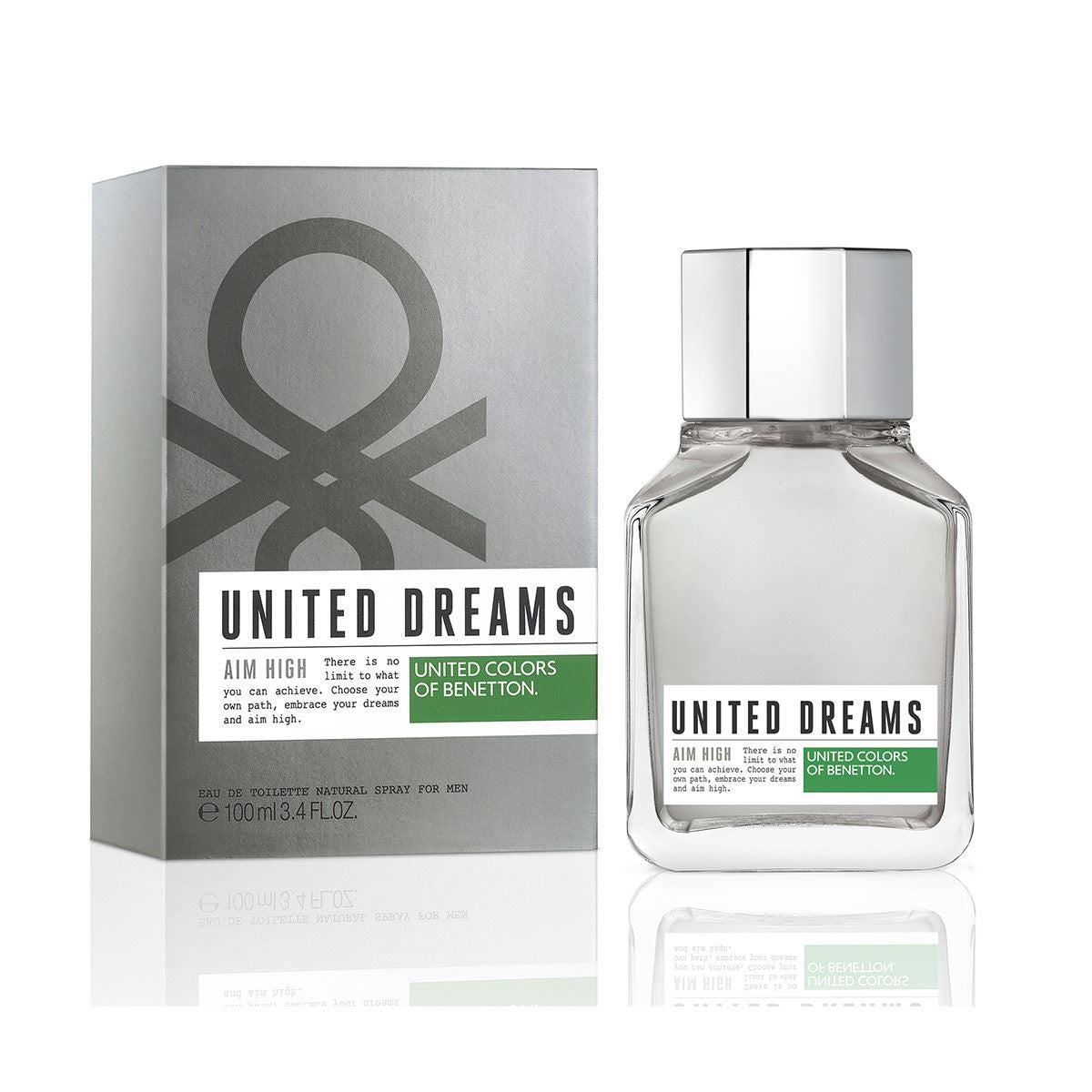United Dreams Aim High para Hombre / 100 mL Eau de Toilette Spray