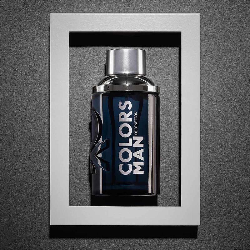 Colors Man Black para Hombre / 100 mL Eau de Toilette Spray