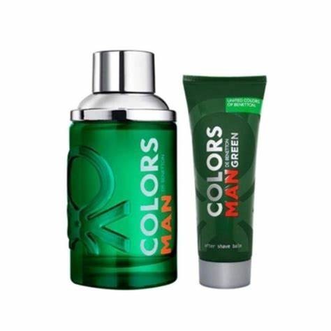 Colors Green Man para Hombre / SET - 100 mL Eau de Toilette Spray
