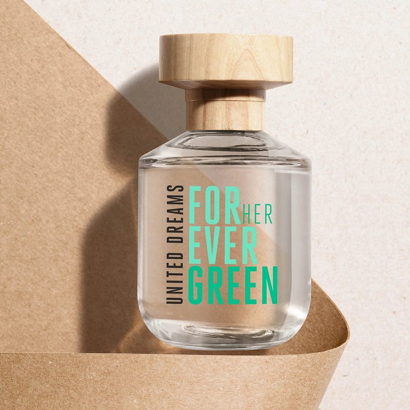 BENETTON - United Dreams Forever Green para Mujer / 80 mL Eau de Toilette Spray