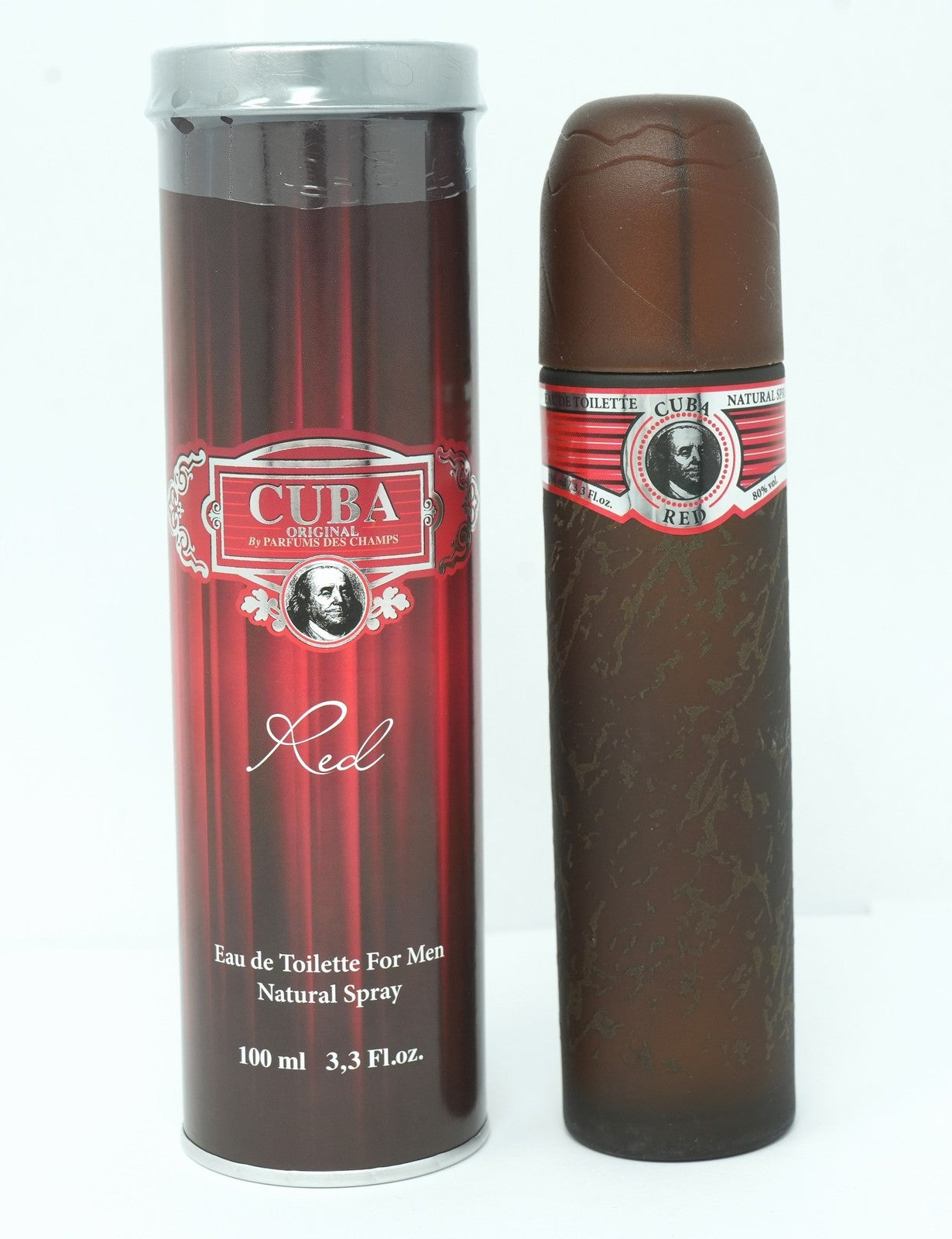 Cuba Red para Hombre / 100 mL Eau de Toilette Spray