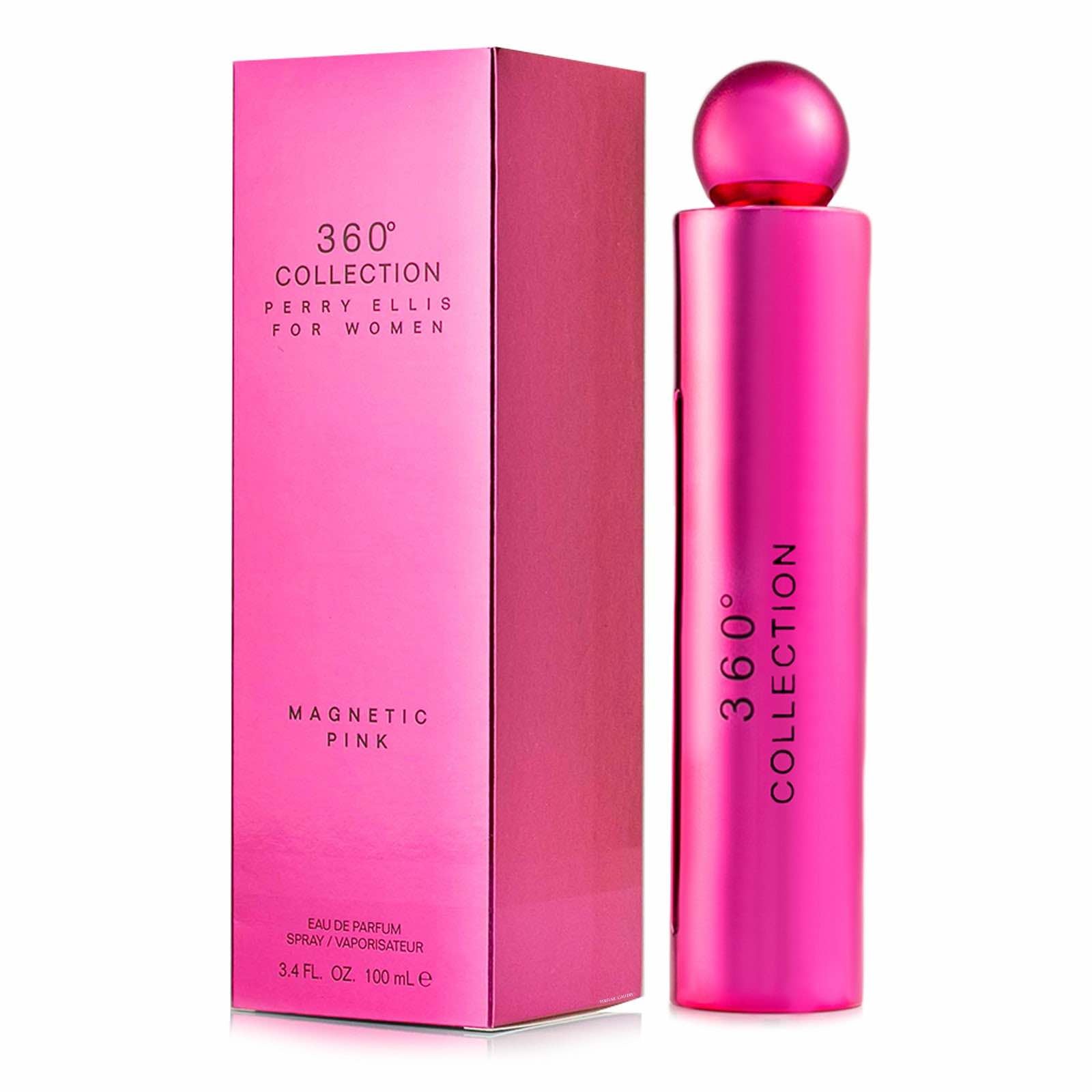 360º Collection Magnetic Pink para mujer / 100 ml Eau De Parfum Spray