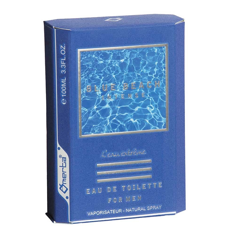 Blue Beach Intense para Hombre / 100 mL Eau de Toilette Spray
