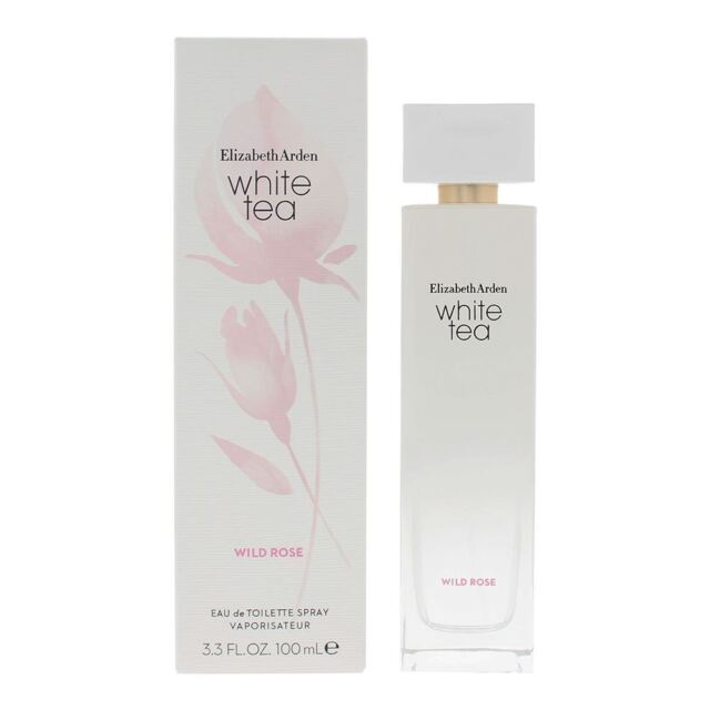 White Tea Wild Rose para mujer / 100 ml Eau De Toilette Spray