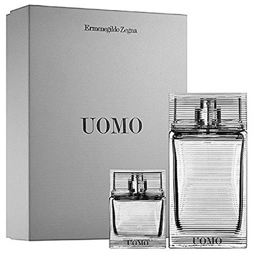 ERMENEGILDO ZEGNA - Zegna Uomo para hombre / SET - 100 ml Eau De Toilette Spray + 30 ml Eau De Toilette Spray