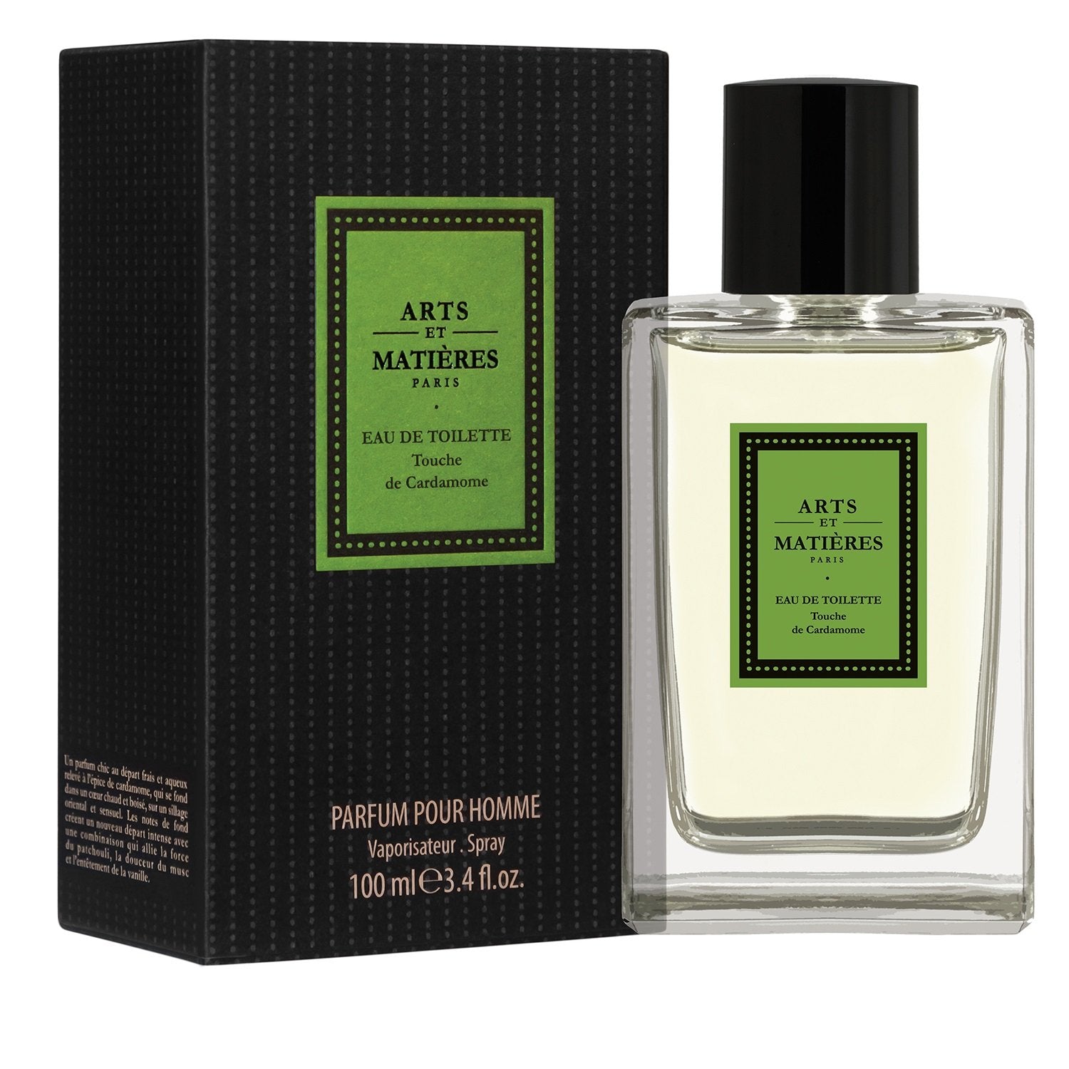 ARTS ET MATIÈRES - Touche de Cardamome para hombre / 100 ml Eau De Toilette Spray