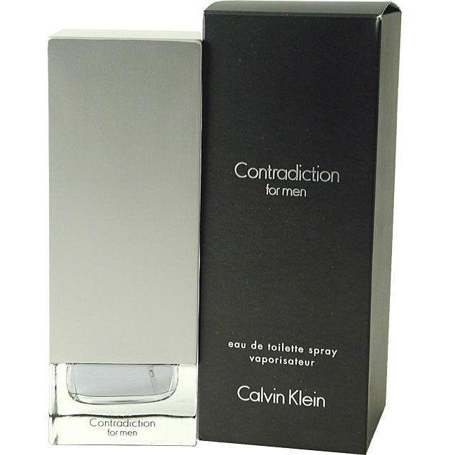 CALVIN KLEIN - Contradiction para hombre / 100 ml Eau De Toilette Spray
