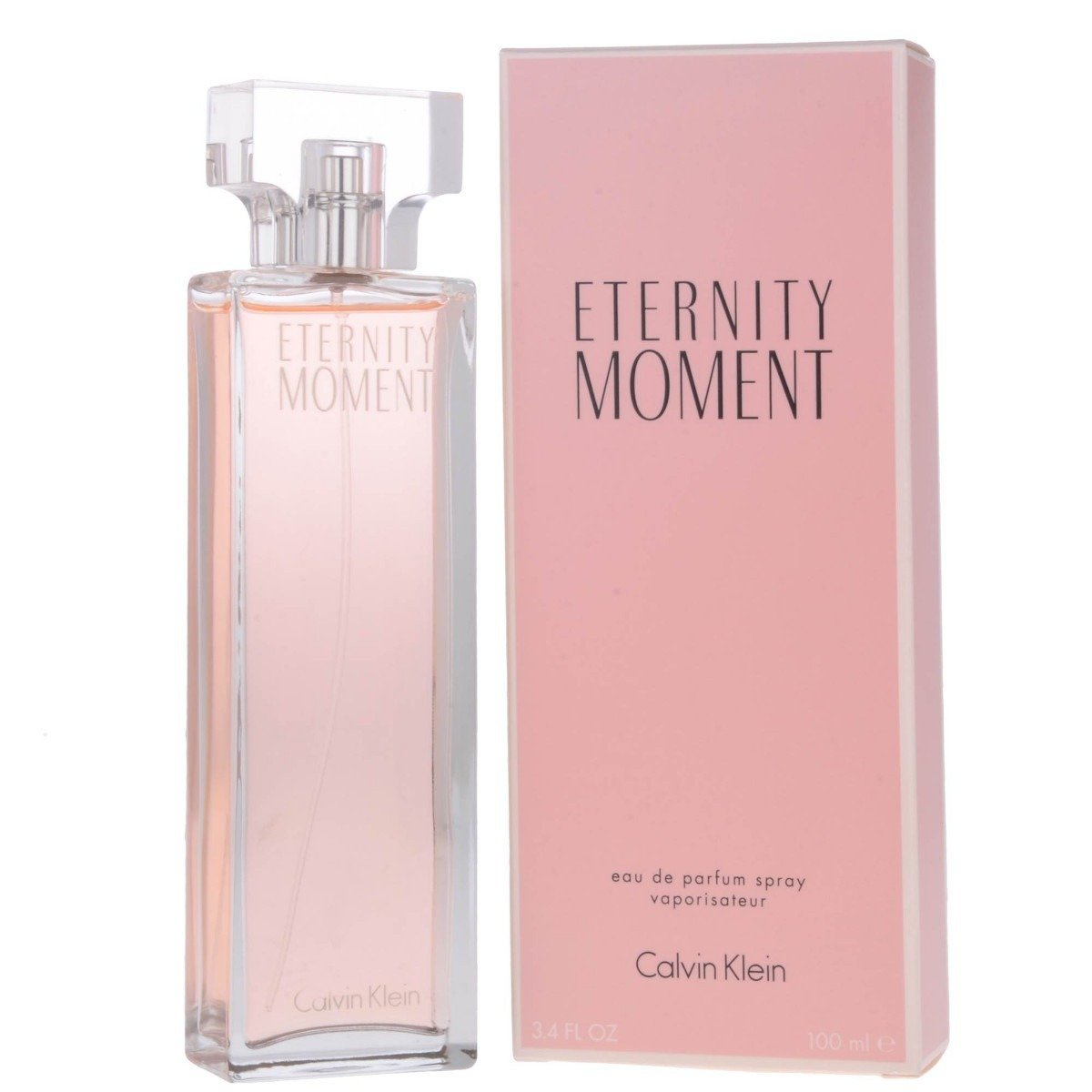 CALVIN KLEIN - Eternity Moment para mujer / 100 ml Eau De Parfum Spray