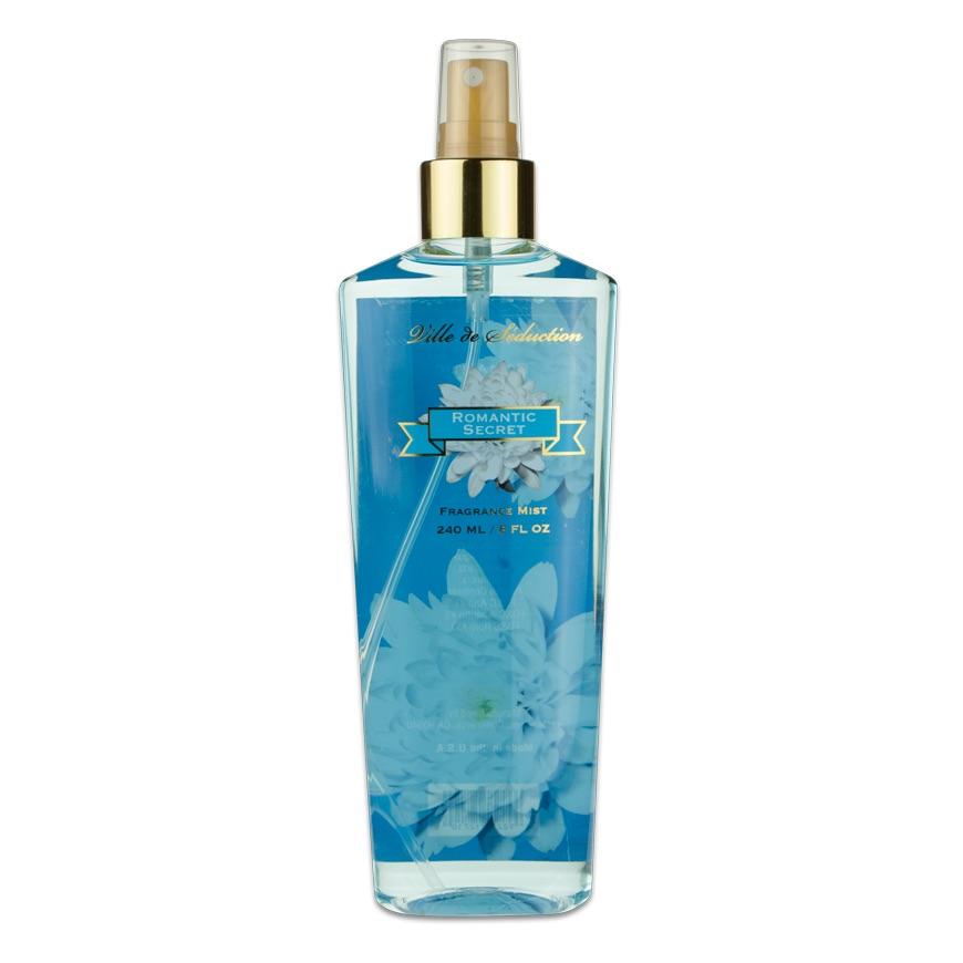 VILLE DE SEDUCTION - Romantic Secret para mujer / 240 ml Body Mist Spray