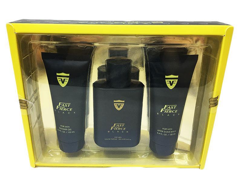SANDORA COLLECTION - Sandora Fast & Fierce para hombre / SET - 100 ml Eau De Parfum Spray + 100 ml Shower Gel + 20 ml Travel EDP