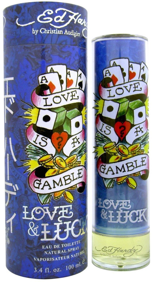 CHRISTIAN AUDIGIER - Ed Hardy Love & Luck para hombre / 100 ml Eau De Toilette Spray