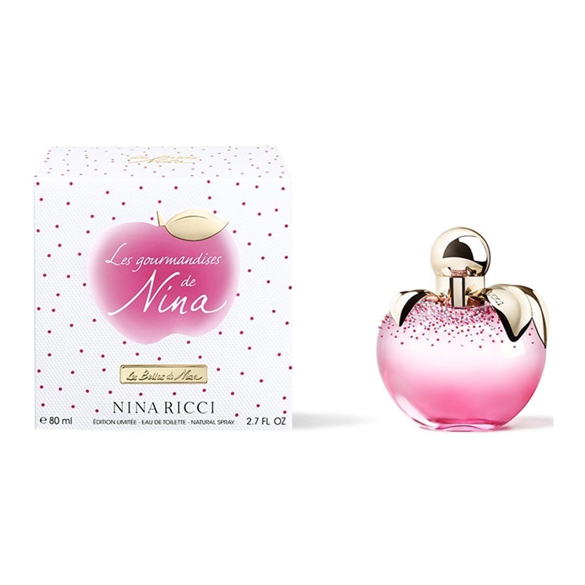 NINA RICCI - Les Gourmandises de Nina para mujer / 80 ml Eau De Toilette Spray