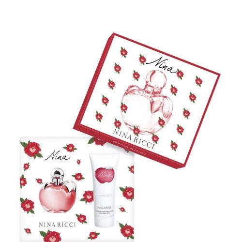 NINA RICCI - Nina para mujer / SET - 80 ml Eau De Toilette Spray + 100 ml Body Lotion