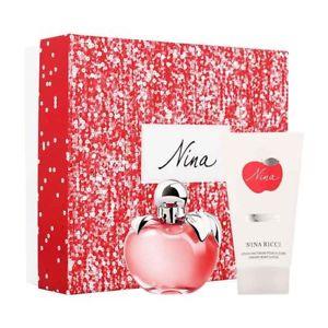 NINA RICCI - Nina para mujer / SET - 80 ml Eau De Toilette Spray + 100 ml Body Lotion