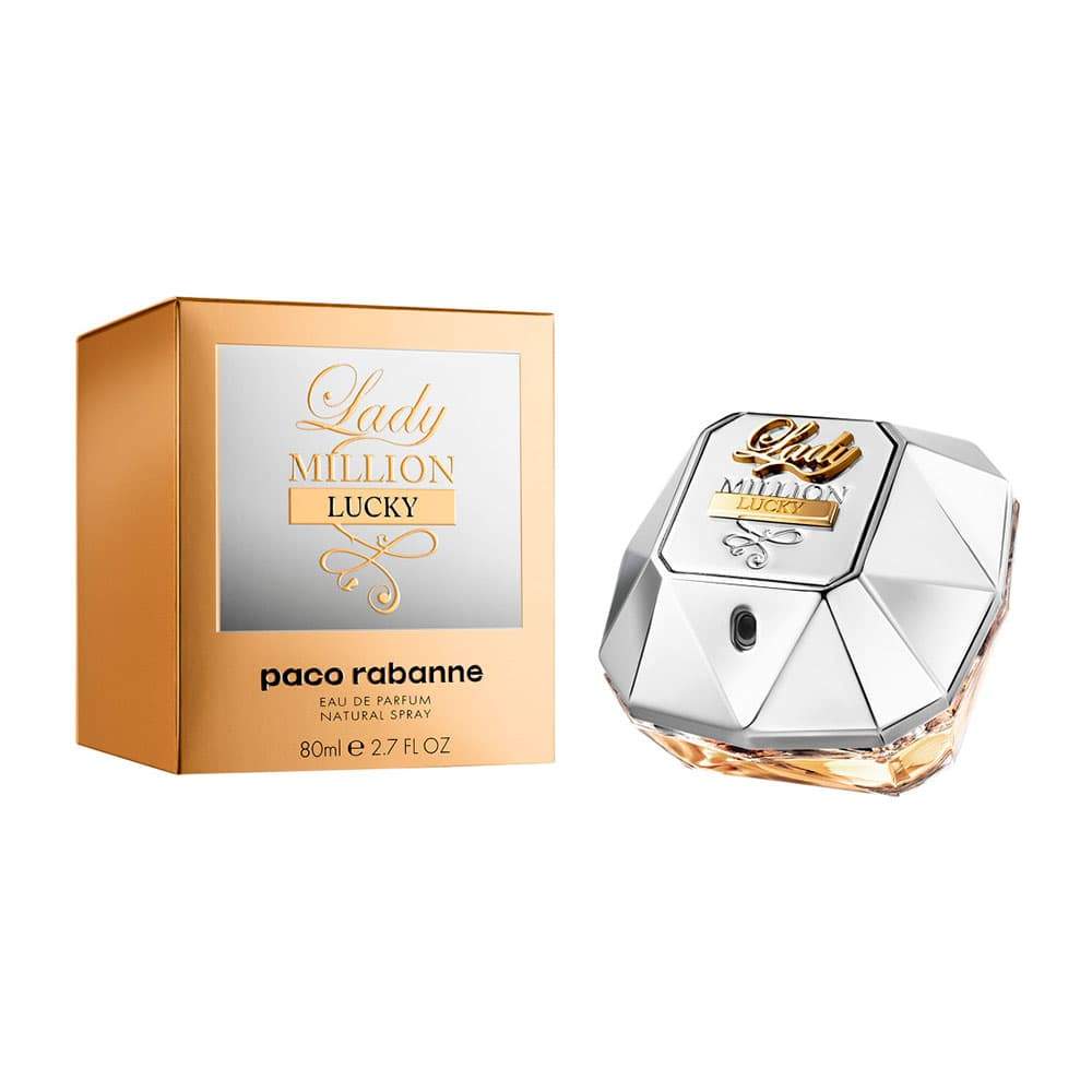PACO RABANNE - Lady Million Lucky para mujer / 80 ml Eau De Parfum Spray