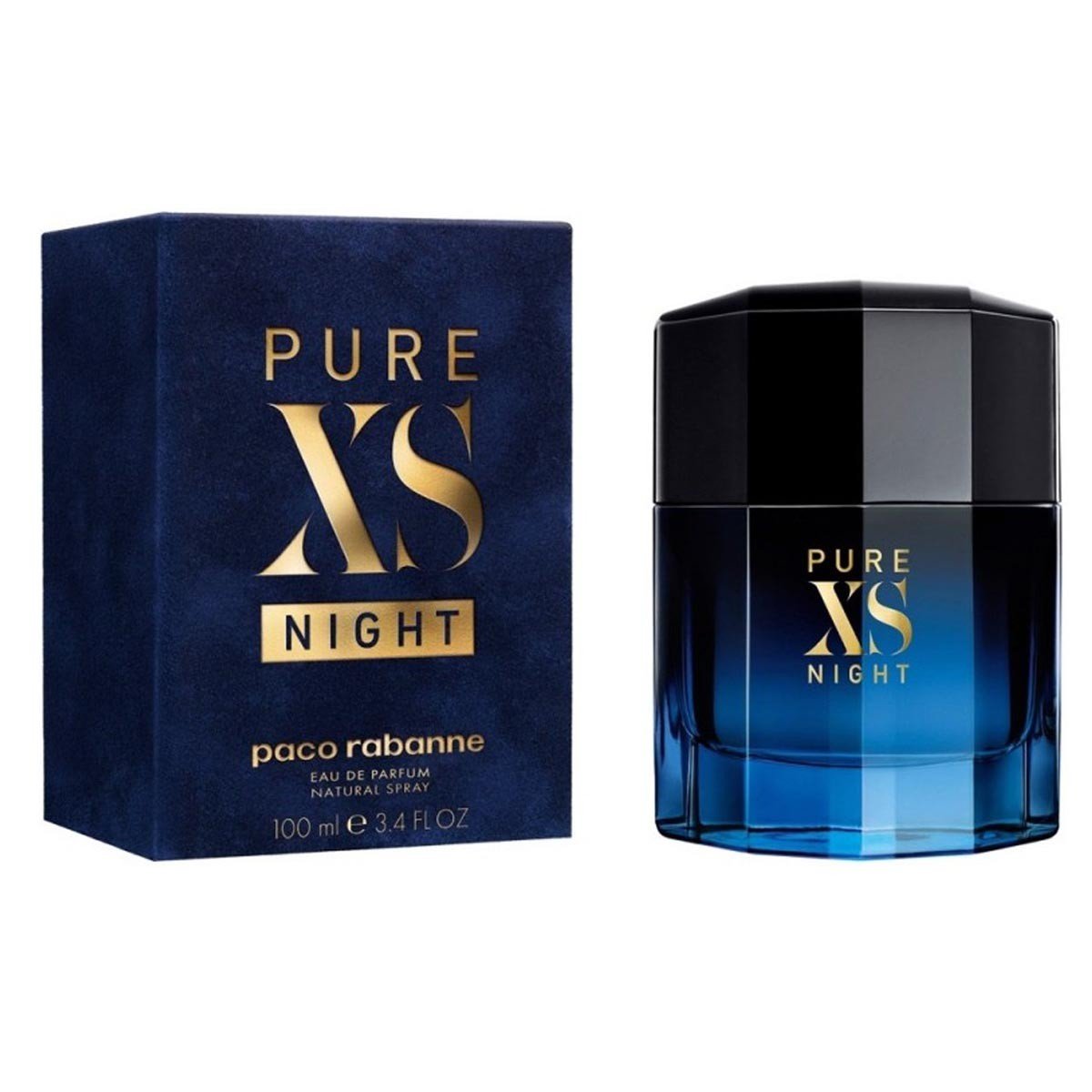 PACO RABANNE - Pure XS Night para hombre / 100 ml Eau De Parfum Spray