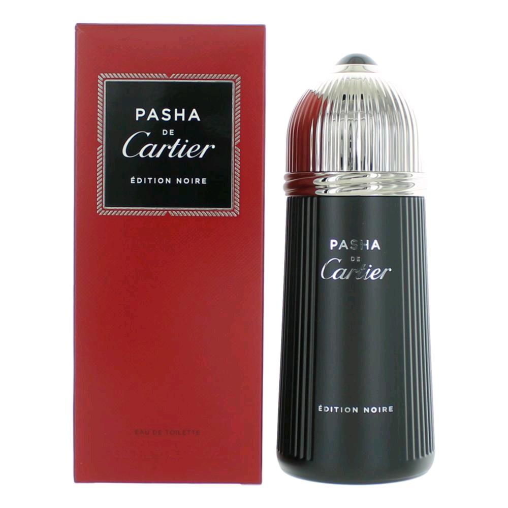 CARTIER - Pasha Noire para hombre / 150 ml Eau De Toilette Spray