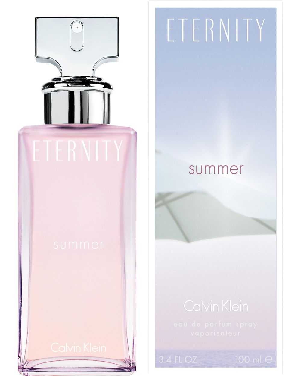 CALVIN KLEIN - Eternity Summer (2015) para mujer / 100 ml Eau De Toilette Spray