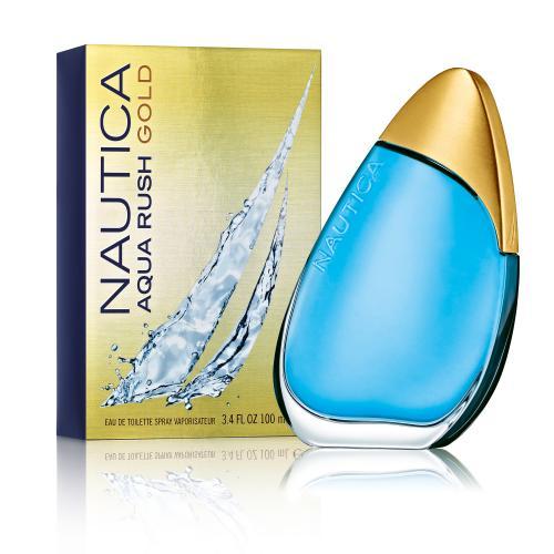 NAUTICA - Nautica Aqua Rush Gold para hombre / 100 ml Eau De Toilette Spray