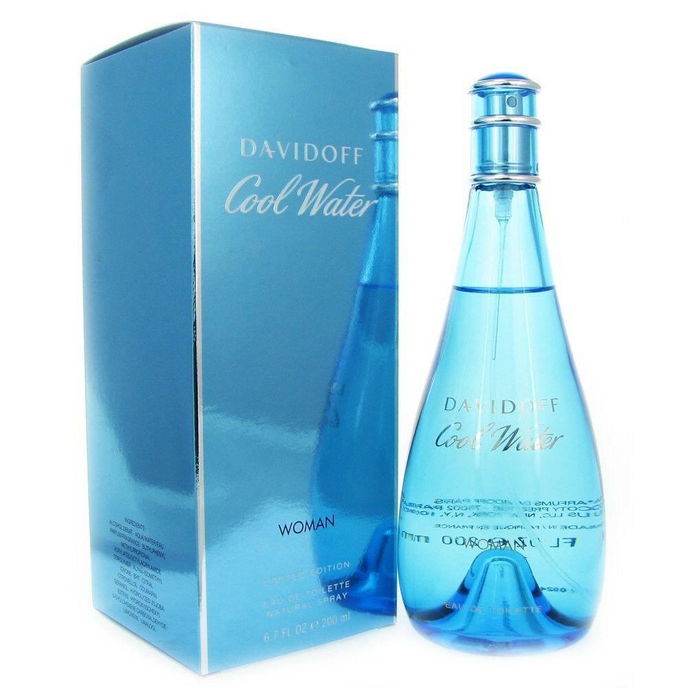 Cool Water para mujer / 200 ml Eau De Toilette Spray