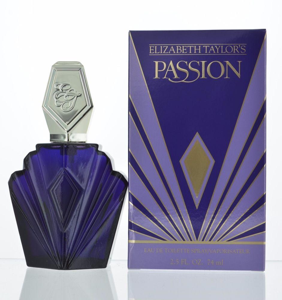 ELIZABETH TAYLOR - Passion para mujer / 75 ml Eau De Toilette Spray