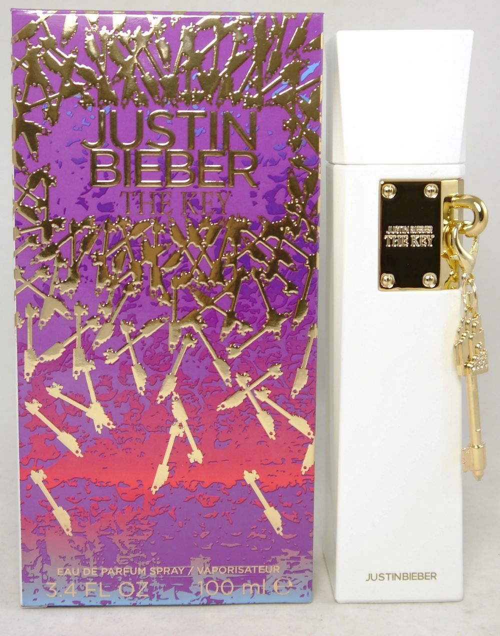 JUSTIN BIEBER - The Key para mujer / 100 ml Eau De Parfum Spray