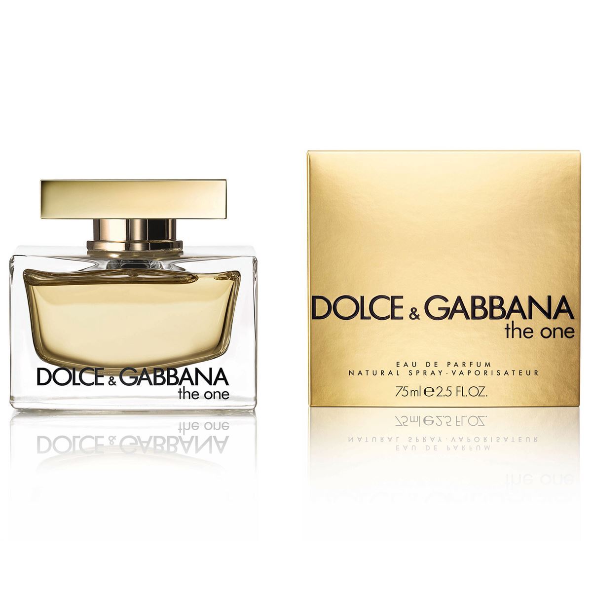 DOLCE & GABBANA - The One para mujer / 75 ml Eau De Parfum Spray