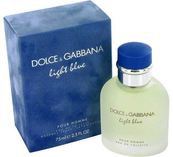 DOLCE & GABBANA - Light Blue para hombre / 75 ml Eau De Toilette Spray