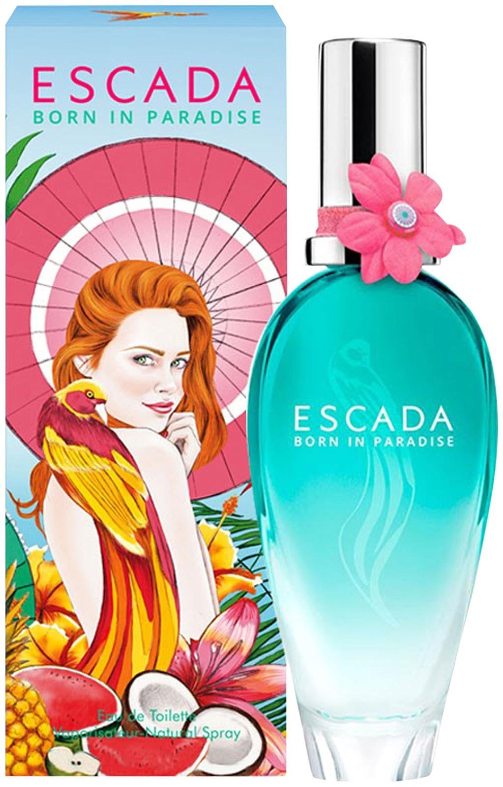 ESCADA - Escada Born in Paradise para mujer / 100 ml Eau De Toilette Spray