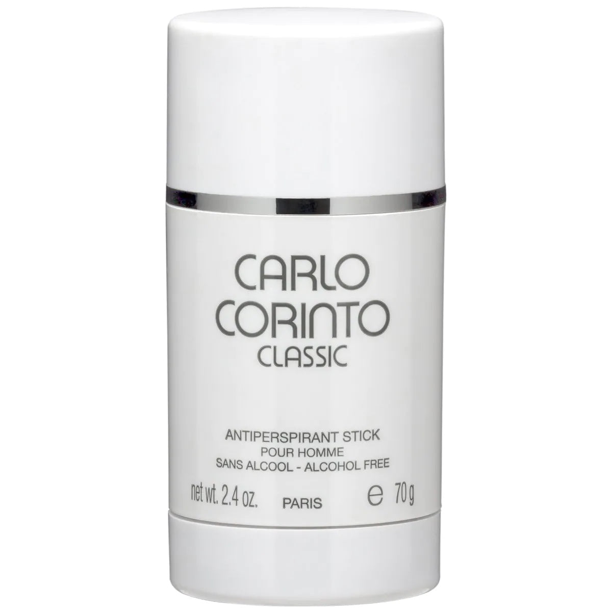 Carlo Corinto Classic para hombre / 70 gr Deodorant Stick Alcohol Free